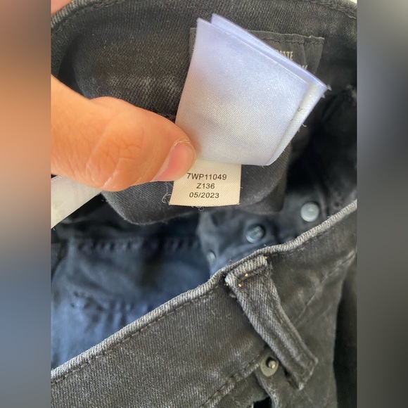 Lucky Brand Brigette High Rise Skinny Women's Black Denim Jeans Size 8/29A - Picture 7 of 10